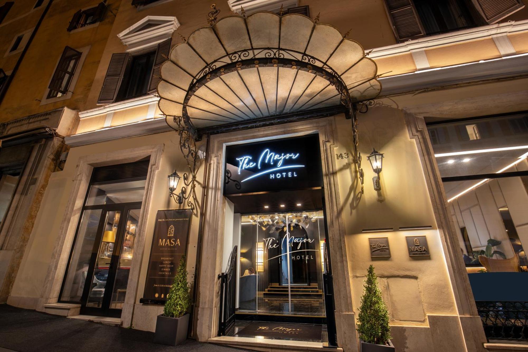 The Major Hotel Рим Екстериор снимка